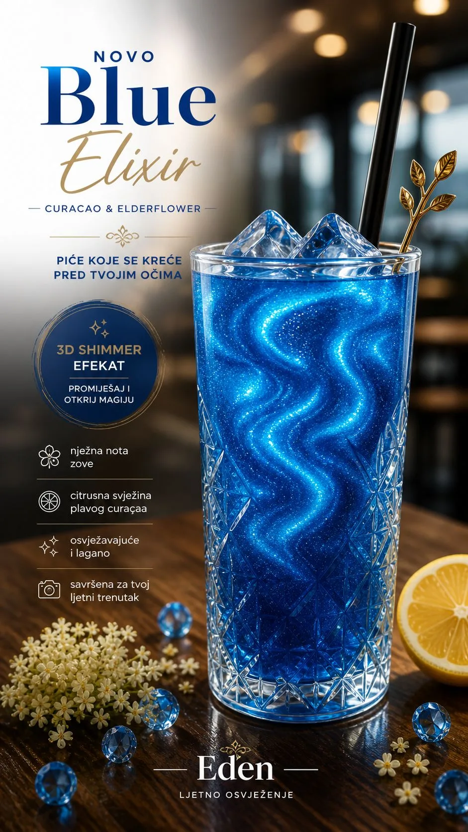 Otkrij magiju u čaši – Stigao je Blue Elixir! 💙